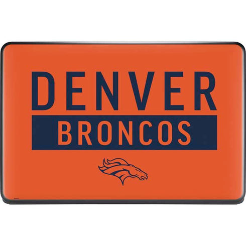 NFL Denver Broncos Orange Performance Series Google Pixelbook Go Skin